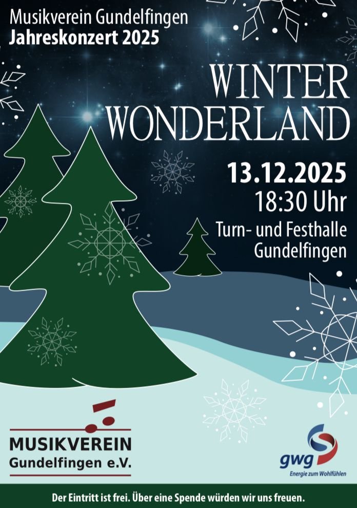 Jahreskonzert am 13.12.2025